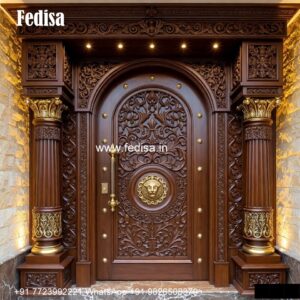 Door Paint Design, Drawing Room Glass Door Design | Decorative Wooden Door Latest