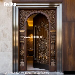 Wooden Double Door Design, Contemporary Door Design | Decorative Wooden Door Latest