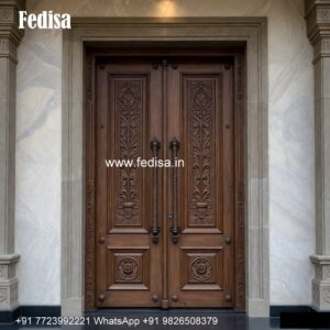 Wooden Double Door Design, Shop Door Design | Decorative Wooden Door Latest