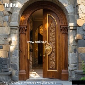 Door Grill Design 2077, 3D Door Design Price | Decorative Wooden Door Latest