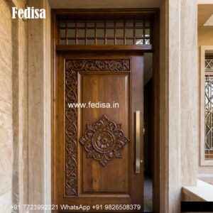 Latest Door Design, Pooja Room Single Door Design | Decorative Wooden Door Latest