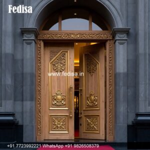Bedroom Door Design 2079, Door Design Flower | Decorative Wooden Door Latest