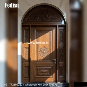 Door Grill Design 2079, Teak Wood Front Door Design | Decorative Wooden Door Latest