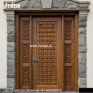 Jali Door Design 2085, Collapsible Grill Gate | Decorative Wooden Door Latest