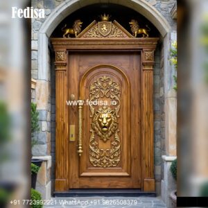 Wooden Double Door Design, English Door Design | Decorative Wooden Door Latest