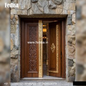 Door Gate Design, House Main Door Side Glass Design | Decorative Wooden Door Latest