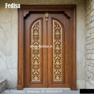 Jali Door Design 2094, Steel Chokhat Design | Decorative Wooden Door Latest