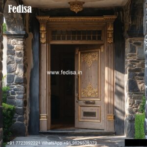 Bedroom Door Design 2095, Wooden Grill Door Design | Decorative Wooden Door Latest
