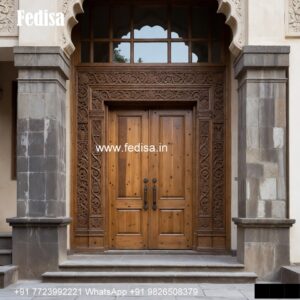 Chokhat Design, Pooja Mandir Door Design | Decorative Wooden Door Latest