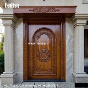 Jali Door Design 2096, Sagwan Single Door Design | Decorative Wooden Door Latest