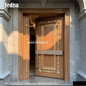 Wooden Double Door Design, Single Main Door Design For Home | Decorative Wooden Door Latest