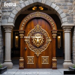 Door Grill Design 2097, Safety Door Design Wooden | Decorative Wooden Door Latest