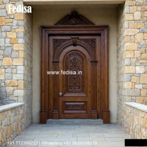 Door Grill Design 2102, Veneer Main Door Design | Decorative Wooden Door Latest