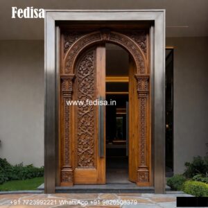 Bedroom Door Design 2104, Double Panel Door Design | Decorative Wooden Door Latest