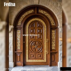 Wooden Double Door Design, Frosted Glass Door Design | Decorative Wooden Door Latest