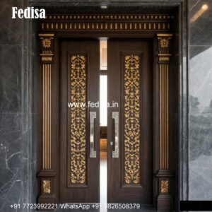 Jali Door Design 2107, Double Door Sunmica Design | Decorative Wooden Door Latest