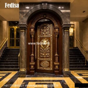 Bedroom Door Design 2109, Small Grill Gate Design | Decorative Wooden Door Latest
