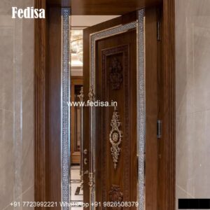 Door Grill Design 2110, 2 Palla Door Design | Decorative Wooden Door Latest