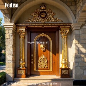 Simple Main Door Designs For Home, Main Door Flower Design | Decorative Wooden Door Latest