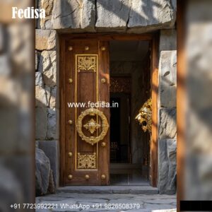 Door Grill Design 2126, Single Palla Door Design | Decorative Wooden Door Latest