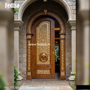 Wooden Double Door Design, Wood Door Colour Design | Decorative Wooden Door Latest