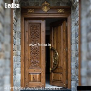 Latest Door Design, Window Attached Door Design | Decorative Wooden Door Latest