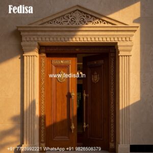Wooden Double Door Design, Main Safety Door Design | Decorative Wooden Door Latest
