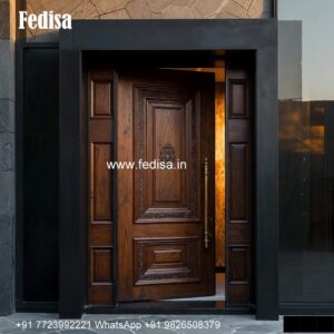 Jali Door Design 2134, Latest Pooja Room Door Design | Decorative Wooden Door Latest