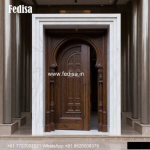 Simple Main Door Designs For Home, Swastik Design For Main Door | Decorative Wooden Door Latest