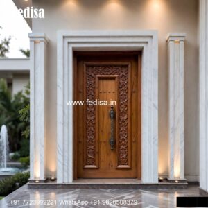 Latest Door Design, Pooja Room Entrance Design | Decorative Wooden Door Latest