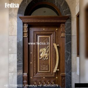 Door Paint Design, Main Door Safety Grill | Decorative Wooden Door Latest