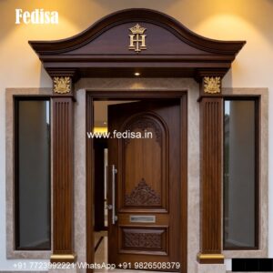 Jali Door Design 2143, Sunmica Double Door Design | Decorative Wooden Door Latest
