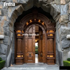 Bedroom Door Design 2144, Ganesh Design Door | Decorative Wooden Door Latest