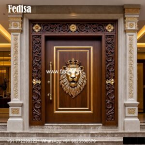 Jali Door Design 2146, Simple Door Grill Design | Decorative Wooden Door Latest