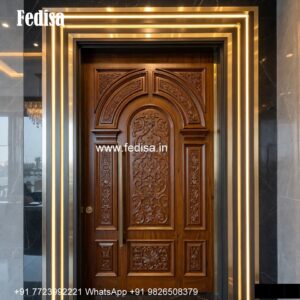 Simple Main Door Designs For Home, Entrance Glass Door Design | Decorative Wooden Door Latest