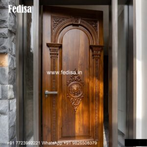 Wooden Double Door Design, Front Door Designs With Ganesh Price | Decorative Wooden Door Latest
