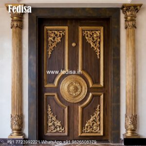 Wooden Double Door Design, Collapsible Door Design | Decorative Wooden Door Latest