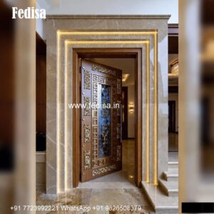 Jali Door Design 2151, Wardrobe Sliding Design | Decorative Wooden Door Latest