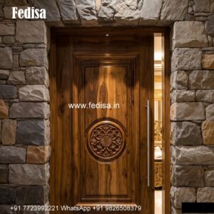 Simple Main Door Designs For Home, Pooja Room Double Door Glass Design | Decorative Wooden Door Latest