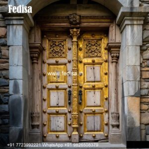 Wooden Double Door Design, 2 Side Door Design | Decorative Wooden Door Latest