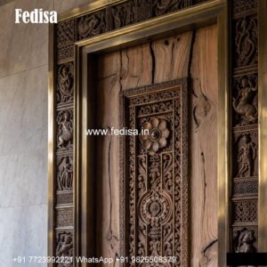 Wooden Double Door Design, Stylish Modern Bedroom Door Design | Decorative Wooden Door Latest