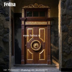 Bedroom Door Design 2173, Net Double Door Design | Decorative Wooden Door Latest