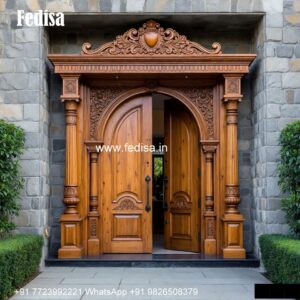 Door Grill Design 2175, Double Door Safety Door Design | Decorative Wooden Door Latest