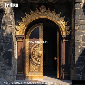 Simple Main Door Designs For Home, Modern Round Door Design | Decorative Wooden Door Latest