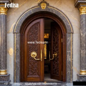 Jali Door Design 2177, Bedroom Double Door Design | Decorative Wooden Door Latest