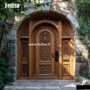 Jali Door Design 2178, Home Front Iron Grill Design | Decorative Wooden Door Latest