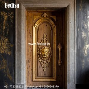 Door Paint Design, Front Double Door Design For Home | Decorative Wooden Door Latest