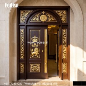 Main Door Grill Designs For Flats, House Front Door Design | Decorative Wooden Door Latest