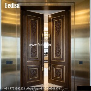 Modern Main Door Design, Grill Gate For Main Door | Decorative Wooden Door Latest