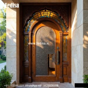 Main Door Grill Designs For Flats, Teak Wood Main Door Design | Decorative Wooden Door Latest